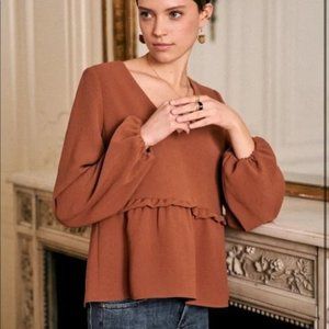 Sezane Bianca Blouse